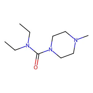 diethylcarbamazine structure