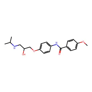 Ronactolol structure