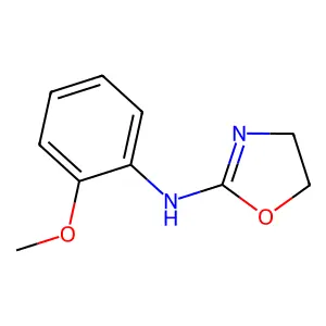 ANILINE, o-METHOXY-N-(2-OXAZOLINYL)- structure