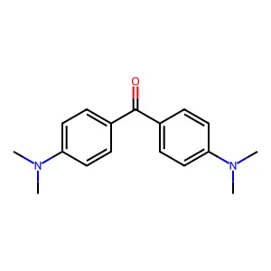 Michler's ketone structure