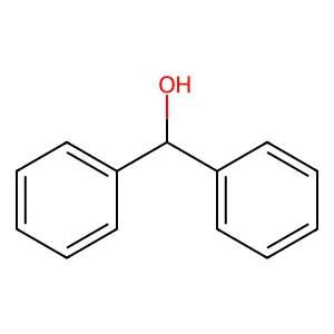 Diphenylmethanol structure