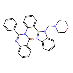 Compound C32H27N5O2 structure