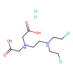 Compound C10H20Cl4N2O4 structure