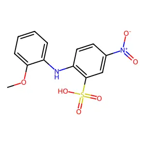 Compound C13H12N2O6S structure