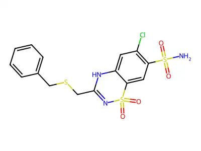 benzthiazide structure