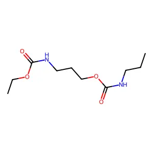 Ethyl (3-hydroxypropyl)carbamate propylcarbamate structure