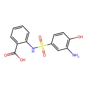 Compound C13H12N2O5S structure