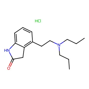 Ropinirole hydrochloride structure
