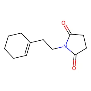 1-[2-(cyclohexen-1-yl)ethyl]pyrrolidine-2,5-dione structure