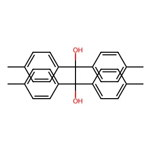 1,1,2,2-tetrakis(4-methylphenyl)ethane-1,2-diol structure