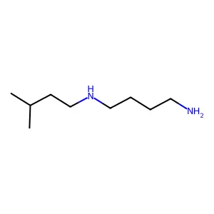 Isoamylputrescin structure