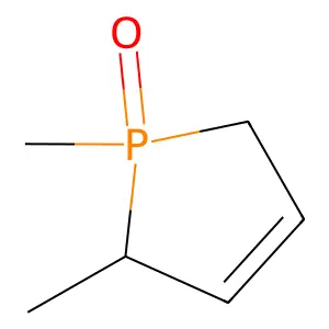 1,2-dimethyl-2,5-dihydro-1h-phosphole 1-oxide structure