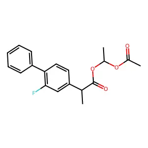 flurbiprofen axetil structure
