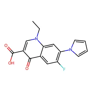 Irloxacin structure