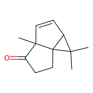 1,1,3a-Trimethyl-1a,3a,5,6-tetrahydro-1H-cyclopropa[c]pentalen-4-one structure