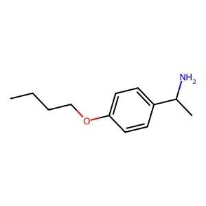 1-(4-butoxyphenyl)ethanamine structure