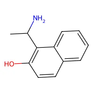 1-(1-Amino-ethyl)-naphthalen-2-ol structure