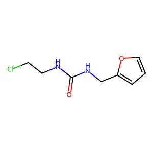 1-(2-Chloroethyl)-3-(2-furylmethyl)urea structure