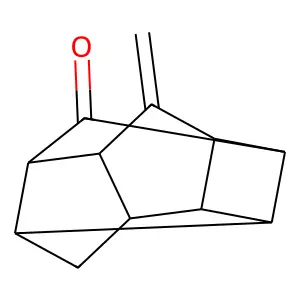11-methylidenepentacyclo[5.4.0.02,6.03,10.05,9]undecan-8-one structure