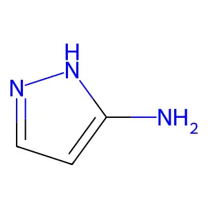 Compound C3H5N3 structure
