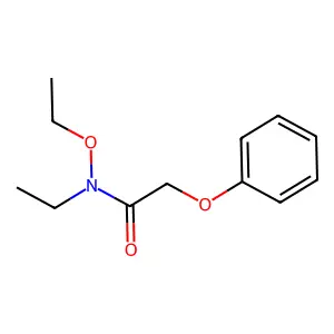 N,O-Diethyl-2-phenoxyacetohydroxamic acid structure
