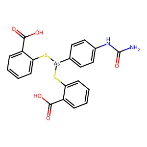 Thiocarbamizine structure