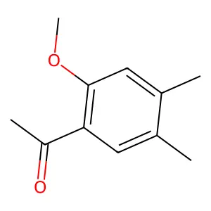 1-(2-methoxy-4,5-dimethylphenyl)ethanone structure