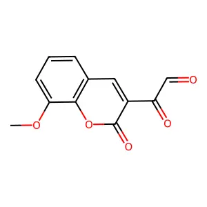 Compound C12H8O5 structure