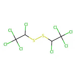 1,2,2,2-TETRACHLOROETHYL DISULFIDE structure