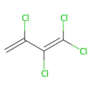 1,1,2,3-TETRACHLOROBUTA-1,3-DIENE structure