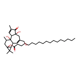 12-Deoxyphorbol-13-octadecanoate structure