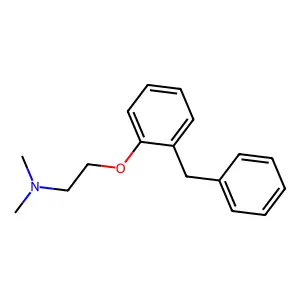 Phenyltoloxamine structure