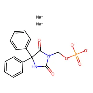 Fosphenytoin sodium structure