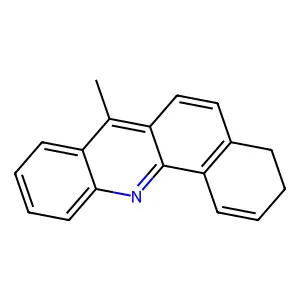 BENZ(c)ACRIDINE, 3,4-DIHYDRO-7-METHYL- structure