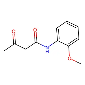 N-(2-Methoxyphenyl)-3-oxobutanamide structure