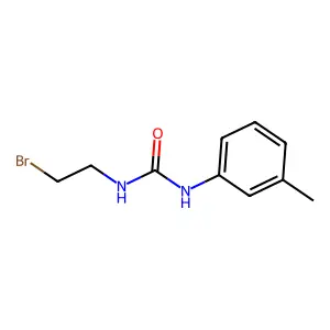 1-(2-bromoethyl)-3-(3-methylphenyl)urea structure