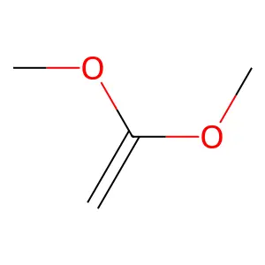 1,1-Dimethoxyethene structure