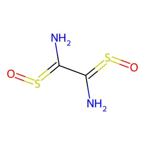 1,2-disulfinylethane-1,2-diamine structure