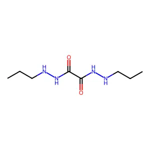 OXALIC ACID, BIS(2-PROPYLHYDRAZIDE) structure
