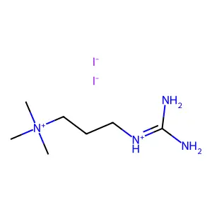 Compound C7H20I2N4 structure