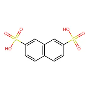 Naphthalene-2,7-disulfonic acid structure