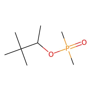 1,2,2-Trimethylpropyl dimethylphosphinate structure
