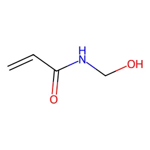 N-(HYDROXYMETHYL)ACRYLAMIDE structure