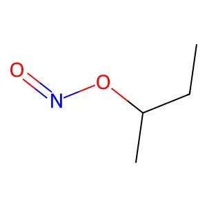 sec-Butyl nitrite structure