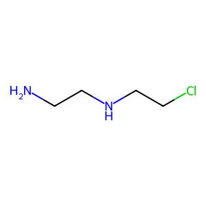 N'-(2-chloroethyl)ethane-1,2-diamine structure