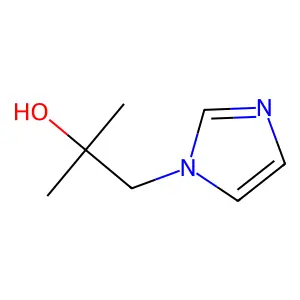 1-(2-Hydroxy-2-methylpropyl)imidazole structure
