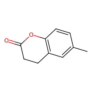 3,4-Dihydro-6-methylcoumarin structure
