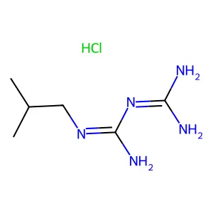 Compound C6H16ClN5 structure
