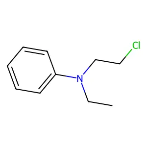 N-(2-Chloroethyl)-N-ethylaniline structure