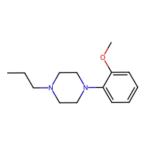 1-(2-methoxyphenyl)-4-propylpiperazine structure
